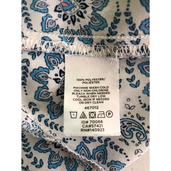 LOFT Short Sleeve Tulip Back Top Size XS - Picture 5 of 5